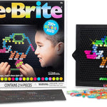 Lite-Brite Classic toy set with packaging and components on a white background
