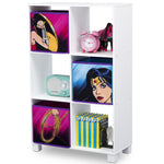 Delta Children 6 Cubby Deluxe Storage Unit, DC Comics Wonder Woman