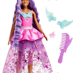 Barbie Doll with 2 Fantasy Pets & Dress, “Brooklyn” Doll from a Touch of Magic, 7-inch Long Hair