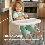 Graco Table2Table Lux Highchair, 6 Growing Stages from Infant High Chair to Big Kid Chair and Table, Rhodes