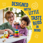 Earth's Best Organic Baby Food Pouches, 9+ Months, Pasta and Vegetable Puree for Babies 9 Months and Up, Organic Mac and Cheese with Veggies, 4 Ounce Resealable Pouch (Pack of 12)