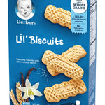 Gerber Graduates Lil Biscuits Vanilla Wheat 4.44 OZ