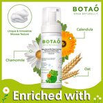 BOTAO Baby Sensitive Tear Free Foaming natural Shampoo & Body Wash – Fragrance Free 99% Natural Ingredients Ultra Gentle Vegan Baby Shampoo & Body Wash