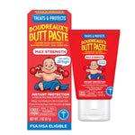Boudreaux's Butt Paste Maximum Strength Diaper Rash Cream, Ointment for Baby, 4 oz Tube