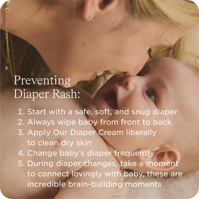 HealthyBaby Our Diaper Cream | Hypoallergenic Zinc Oxide & Squalane Diaper Cream | Fragrance Free, EWG Verified + Non-GMO, 3 oz