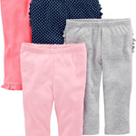 Simple Joys by Carter's Baby Girls' 4-Pack Pants