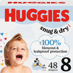 Huggies Size 3 Diapers, Snug & Dry Baby Diapers, Size 3 (16-28 lbs), 34 Count, Packaging May Vary
