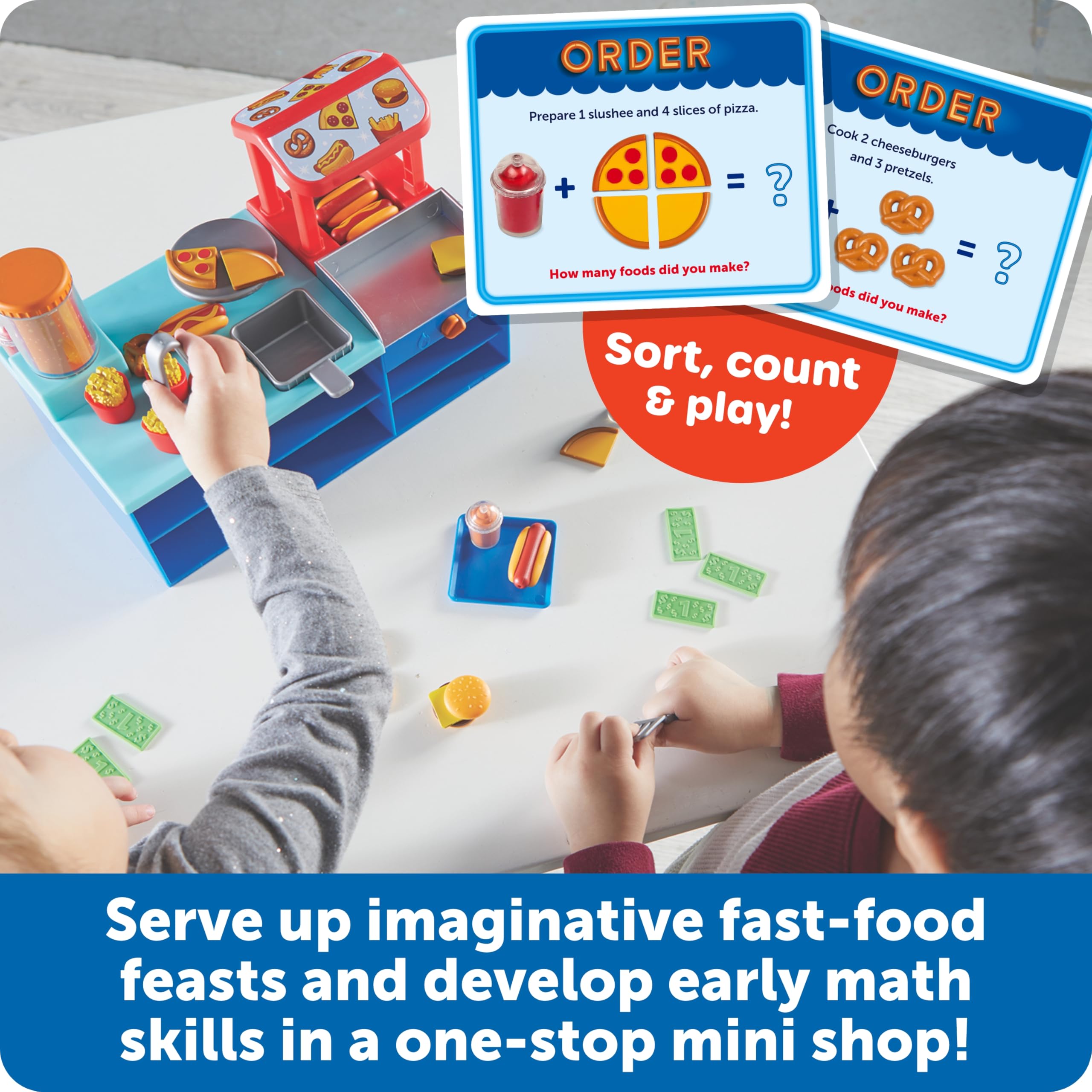 Learning Resources Mini Snack Shop Sorting Set, Play - Learning ...