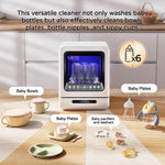 VBSUTO Baby Bottle Washer Pro,All-in-One Bottle Washer and Sterilizer and Dryer,Cleans 6 Baby Bottles Simultaneously,Baby Bottle Washer for Bottles, Pump Parts & Baby Essentials