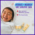 California Baby Calendula Cream | 100% Plant-Based Moisturizer | Lavender Baby Lotion | Face Moisturizer For Dry Skin | Hypoallergenic | 2.9 oz / 82g
