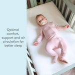 Newton Baby Mini Crib Mattress 24" x 38" - Ultra-Breathable Proven to Reduce Suffocation Risk, 100% Washable - Removable Cover Included, GREENGUARD Gold