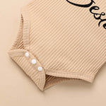 CETEPY Baby Girl Clothes 0-3 Months Newborn Romper Ruffle Sleeve Short Jeans Skirt with Headband Infant Outfits Set Sunflower Leopard 0-3 Months