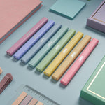 BLIEVE Aesthetic Cute Highlighters No Bleed Through, Dual Tip 8 Pack, Pastel Colors For Bible & Journaling