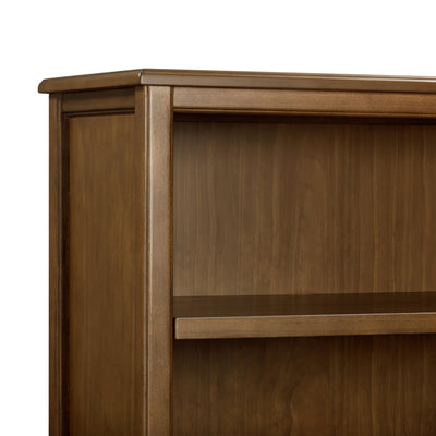 Namesake Liberty Assembled Bookcase in Natural Walnut, Greenguard Gold Certified, Bookcase for Baby and Kids Room, Fully Assembled