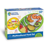 Learning Resources New Sprouts Multicultural Play Food Set - Toddler Groceries Toys, Imaginative Play, Kids Kitchen Playset Accessories, Pretend Playset for Toddlers, Toy Gifts for Boys and Girls