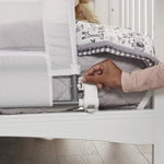 Regalo Swing Down Crib Rail, with Reinforced Anchor Safety System