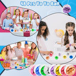 24 Pack LED Light Up Yo Yo Glow in the Dark Yo Yos for Beginner Level Birthday Party Favors Classroom Prizes Bulk Toys for Goodie Bags, 8 Colors