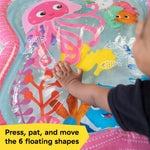 Baby Einstein Ocean Explorers Jiggling Janet Water Mat, Multisensory, Pink, Newborn +