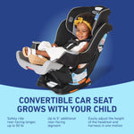 Graco Extend2Fit Convertible Car Seat, Rear-Facing and Forward-Facing, Extended Rear-Facing Seat Option, Redmond, Ideal for Newborns, Infants, and Toddlers