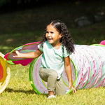 Melissa & Doug Sunny Patch Cutie Pie Butterfly Crawl-Through Tunnel Indoor Outdoor Baby Tunnel Crawl Developmental Activity Toy