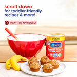 Enfagrow NeuroPro Toddler Nutritional Drink, Made with Real Milk, Brain-Building Omega-3 DHA, Nutrients and Prebiotics for Growth & Immune Support, Non-GMO, Toddler Milk Powder, 32 Oz Can