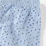 Little Planet by Carter's Girl 2-piece Shorts Set made with Organic Cotton, Shelton Blue, 4T