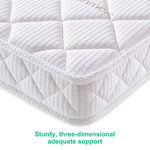 Letmxiu Premium Crib & Toddler Mattress,100% Knitted Fabric, Premium Fleece Surface-Hypoallergenic, 5" Thick Firm Soft Crib Mattress, Non-Toxic - Fits Standard Cribs & Toddler Beds