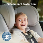 Maxi-Cosi Pria All-in-One Convertible Car Seat, Infant to Toddler Car Seat, Easy-Install Harness, Machine-Washable Cover, 5-100 lbs, Blackened Pearl