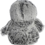 Aurora® Playful Pompom Penguin™ Mini Stuffed Animal - Vibrant Companions - Endless Fun - Gray 6 Inches