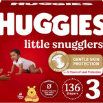Huggies Size Newborn Diapers, Little Snugglers Baby Diapers, Size Newborn (up to 10 lbs), 31 Count, Packaging May Vary