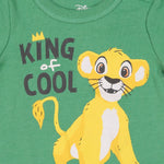 Disney Lion King Simba Newborn Baby Boys Romper and Bucket Sun Hat Green 3-6 Months