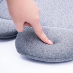 Innokids Infant to Toddler Head and Body Support Pillow, Infant Car Seat Insert Cushion Pad, Headrest with Adjustable Height, Perfect for Baby Car Seats, Strollers, Carriers (Gray)