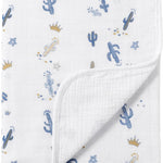 CREVENT Cozy Soft and Warm Mink Baby Blanket with Sherpa Backing, Gift Packing with Ribbon for Newborn Infant Toddler's Crib Cot Stroller (30"X40" Little Dream)