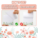 Mr. Pen- Wildflower Sticky Notes, 3"x3", 6 Pack, 300 Sheets, Untamed Flora Sticky Notes, Self-Stick Note Pads, Adorable Memo Pads for Journal, Planners, Office, School, Home, Stationery Gift