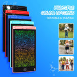 30 Pack LCD Writing Tablet - 8.5 Inch Bulk Colorful Doodle Board Erasable Electronic Painting Drawing Pads Learning Toy Gifts for Kids Christmas Birthday School Age 3-8 (Blue, Red, Green, Pink, Black)