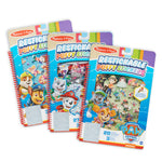 Melissa & Doug PAW Patrol Restickable Puffy Stickers 3-Pack – Adventure Bay, Jake’s Mountain, Jungle