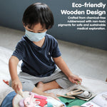 PlanToys Wooden Pretend Play Surgeon Set (3703) | Sustainably Made from Rubberwood and Non-Toxic Paints and Dyes﻿
