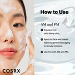 COSRX Low pH Good Morning Gel Face Cleanser, 5.07 fl oz, BHA Face Wash, Daily Mild Face Cleanser for Sensitive Skin, PH Balancing, Korean Skin Care, Korean Face Wash