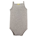Hudson Baby Unisex Baby Cotton Sleeveless Bodysuits Bodysuit, Daisy, 9-12 Months US