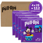Pull-Ups Boys' Potty Training Pants, Size 3T-4T Training Underwear (32-40 lbs), 112 Count (4 Packs of 28), Packaging May Vary