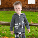 Kucnuzki Baby Toddler Boy Clothes 2T Boys Clothes Long Sleeve Letter Print Hoodies+Long Plaid Pants Cute Little Boy Clothes Fall Winter Boys Clothes 2T 3T
