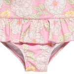 Gerber Toddler Girls' Rashguard, Peonies, 2T