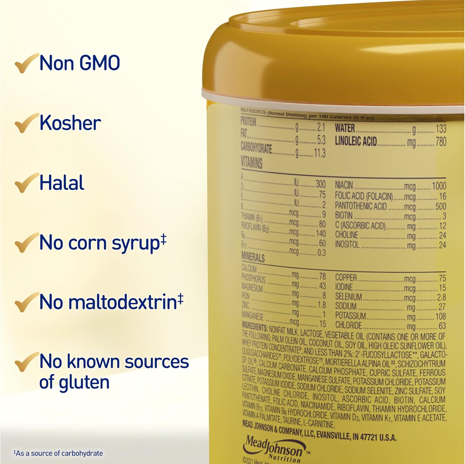 Enfamil NeuroPro Baby Formula, MFGM* 5-Year Benefit, Expert-Recommended Brain-Building Omega-3 DHA, Exclusive Immune Supporting HuMO6 Blend, Infant Formula Powder, Baby Milk, 31.4 Oz