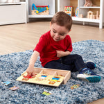 Melissa & Doug Wooden Bear Family Dress-Up Puzzle, 45 Pieces Mix and Match Outfits, Sorting & Matching Toy with Storage Case, Educational Puzzle for Toddlers Ages 3+
