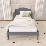 Dream On Me Sydney Toddler Bed in Steel Grey, Greenguard Gold Certified