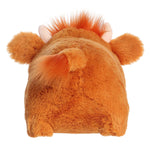 Aurora® Adorable Spudsters™ Hamish Highland Cow™ Stuffed Animal - Round Shape Makes for Comforting Cuddles - Perfect for Kids All Ages and Animal Loving Adults - Brown 10.5 Inches