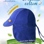 FURTALK Baby Sun Hat UPF 50+ UV Ray Sun Protection Cotton Toddler Hats for Boys Girls Royal Blue