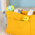 Bright Starts Soother Pals Easy-Grasp Teether Toys, 2-Pack Lion and Elephant Characters, BPA Free, Unisex, Ages Newborn +