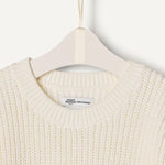 Amazon Essentials Toddler Boys' Cotton Pullover Sweater, Ivory, 2T