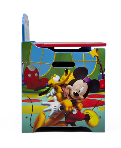 Delta Children Deluxe Toy Box, Disney Mickey Mouse